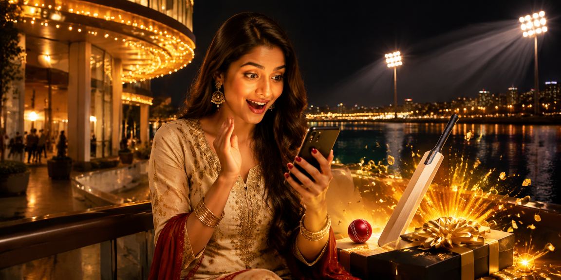 Mobile user placing sports and Andar Bahar bets in India